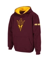 Stadium Athletic Youth Boys Maroon Arizona State Sun Devils Big Logo Pullover Hoodie In Maroon