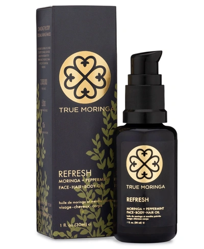 True Moringa Moringa & Peppermint Facial Oil, 1 Oz.