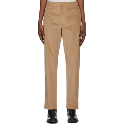 Gabriela Hearst Tan Rhys Corduroy Trousers In Light Camel