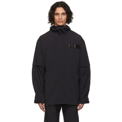 Mcq By Alexander Mcqueen Flash Protection Nylon Jacket In Black