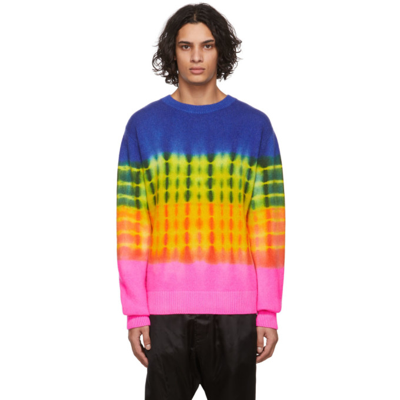 The Elder Statesman Multicolor Half Light Simple Sweater In Mehrfarbig