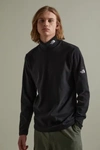 The North Face Black Box Last Dance Long Sleeve Turtleneck Drop Tee In Black