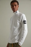 The North Face Black Box Last Dance Long Sleeve Turtleneck Drop Tee In White