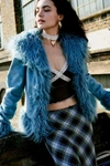 URBAN OUTFITTERS UO Y2K FUR-TRIM JACKET