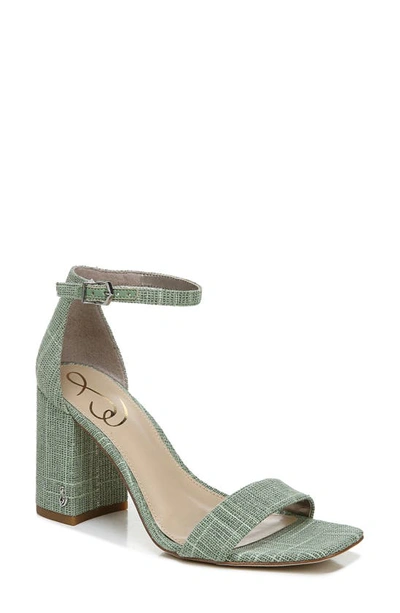 Sam Edelman Women's Daniella Two-piece Block-heel Sandals Women's Shoes In Soft Jade