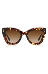 Isabel Marant Havana Cat-eye Sunglasses In Brown