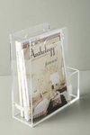 Russell + Hazel Acrylic Magazine File In Clear