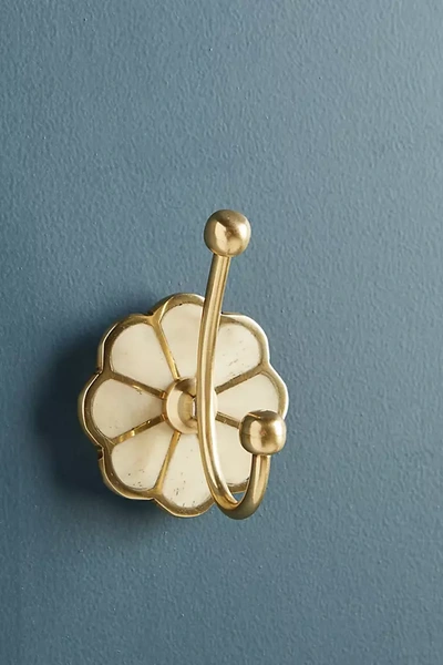 Anthropologie Botanist Towel Hook In Brown