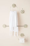 Anthropologie Botanist Towel Bar In Silver