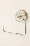 Anthropologie Botanist Toilet Paper Holder In Silver