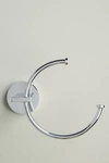 Anthropologie Bridgette Towel Ring In Silver