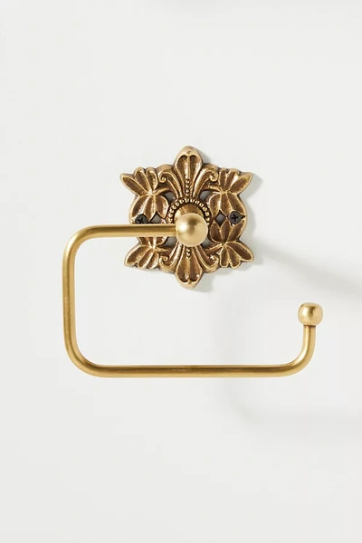 Anthropologie Primrose Toilet Paper Holder In Brown