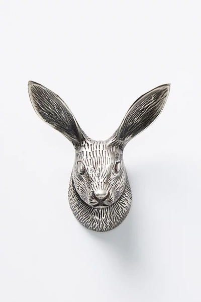 Anthropologie Through The Woods Rabbit Hook In Silver