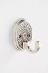 Anthropologie Madras Towel Hook In Silver