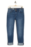 KUT FROM THE KLOTH CARRIE ROLL CUFF BOYFRIEND STRAIGHT JEANS