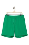 Abound Drawstring Fleece Knit Shorts In Green Jelly