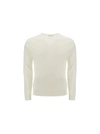 Prada Maglione In Lana Avorio  Uomo In Bianco