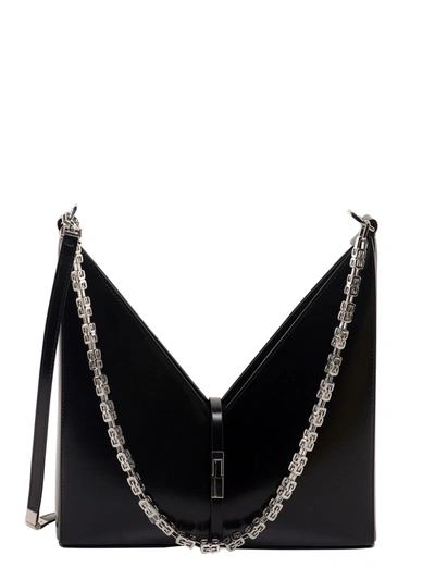 Givenchy Cut Out Shoulder Bag In Black