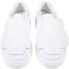 KENZO WHITE SNEAKERS FOR KIDS WITH ICONIC TIGER