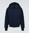 Canada Goose Chilliwack 625 Fill Power Down Hooded Bomber Jacket In Atlantic Navy