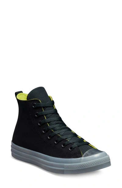 Converse Chuck Taylor All Star Hi Cx Fleece Lined Sneakers In Black
