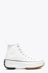 Converse Run Star Hike High-top Sneakers In Bianco/nero