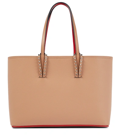 Christian Louboutin Cabata Small Tote Bag In White