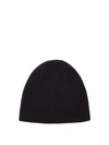 The Row Ossa Ribbed-knit Cashmere Beanie In Dark Navy