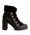 CHRISTIAN LOUBOUTIN EDELVIZIR LEATHER ANKLE BOOTS 70