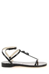 JIMMY CHOO JIMMY CHOO ALODIE FLAT SANDALS