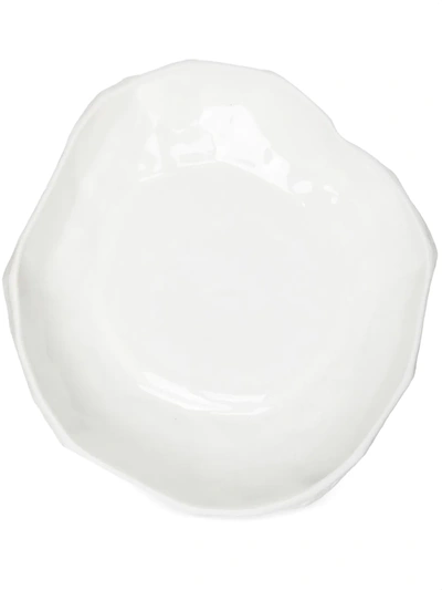 1882 Ltd Large Flat Bone China Platter In White