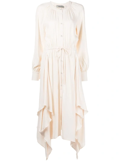 Rachel Comey Piquant Asymmetric Dress In Ivory