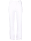 7 For All Mankind Slim-cut Jeans In White