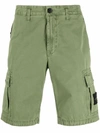 Stone Island Military Green Bermuda Shorts