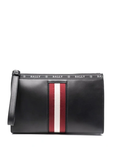 Bally Haig Clutch Bag In Black
