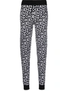KENZO ALL-OVER LOGO PRINT TROUSERS