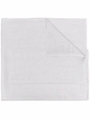 Brunello Cucinelli Fringed-edge Scarf In Grey