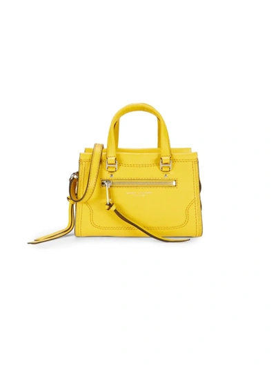 Marc Jacobs Mini Cruiser Leather Satchel In Hot Spot
