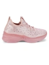 Bebe Women's Embellished Sneakers In Blush