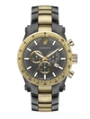 VERSACE MEN'S CHRONO SPORTY STAINLESS STEEL CHRONOGRAPH WATCH