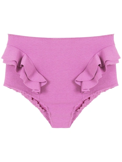 Clube Bossa Hopi High-waisted Bikini Briefs In Pink