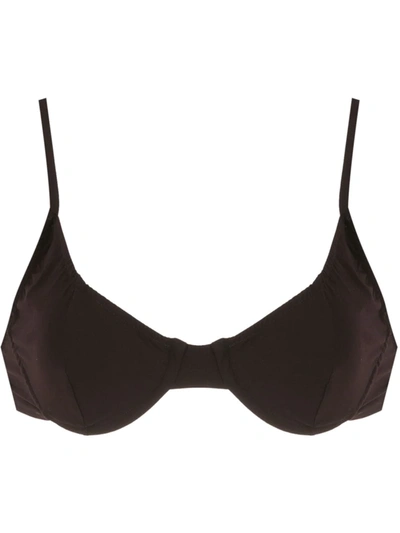 Clube Bossa Vanity Underwired Bikini Top In Black