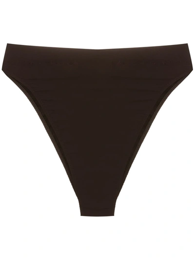 Clube Bossa Vanity High-waisted Bikini Briefs In Black