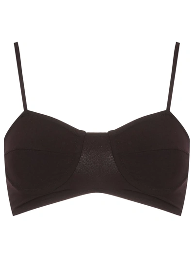 Clube Bossa Ravenel Underwired Bikini Top In Black