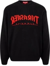 Supreme X Thrasher Sweater Black In Black