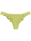 Clube Bossa Ruffle-trimmed Bikini In Green