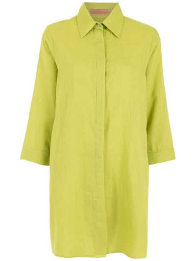 Clube Bossa Alvenar Cotton Shirt In Green