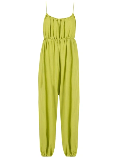 Clube Bossa Luppy Cotton Dungarees In Green