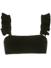 Clube Bossa Zarbo Bikini Top In Black
