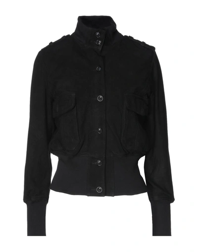 Andrea D'amico Jackets In Black